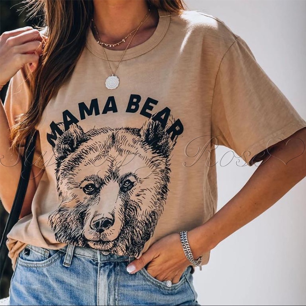 2 LEFT! ‘MAMA BEAR’ Graphic Tee